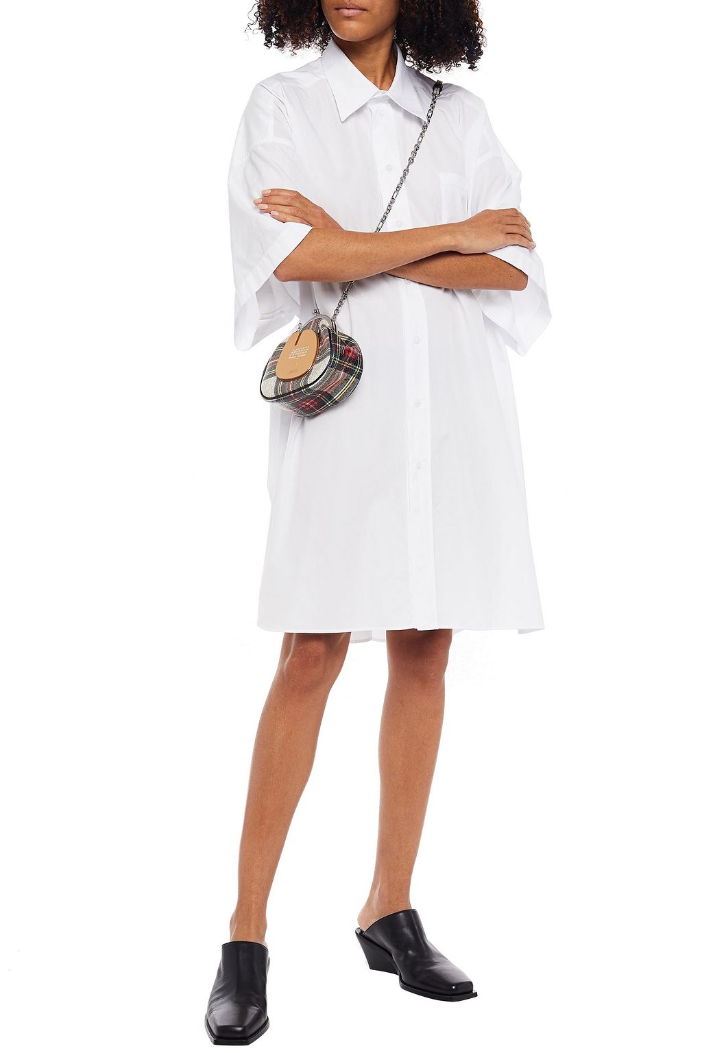 MAISON MARGIELA Oversized cotton-poplin shirt