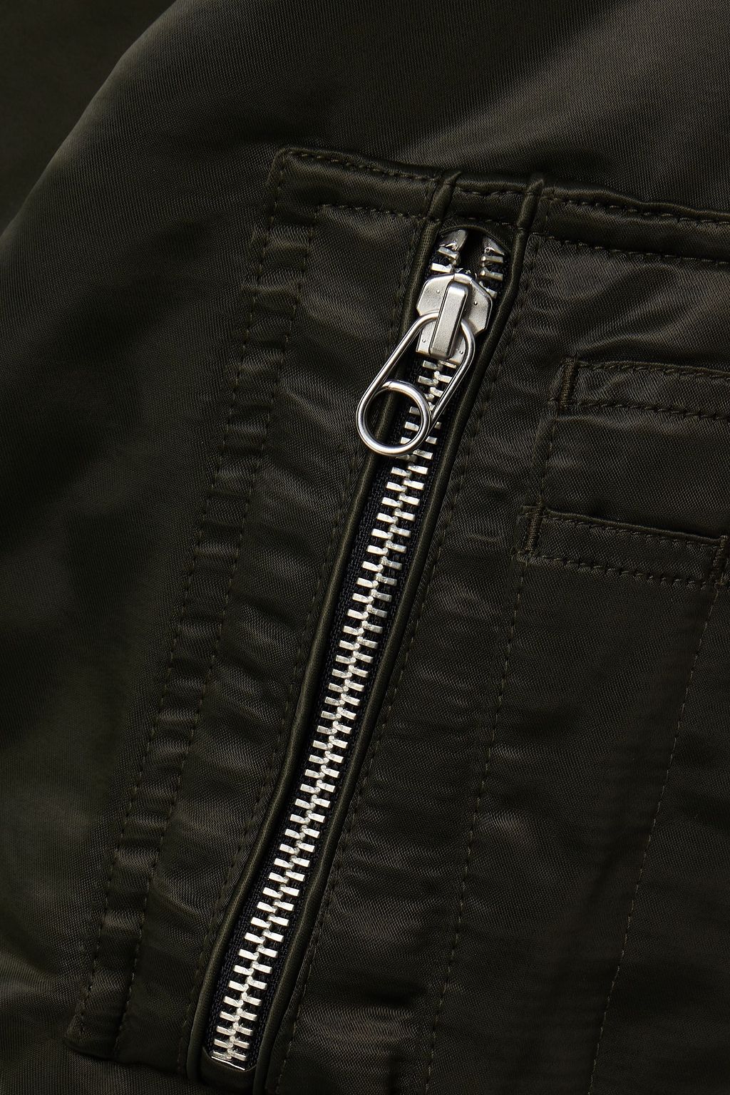 RAG & BONE Recycled Manston satin bomber jacket
