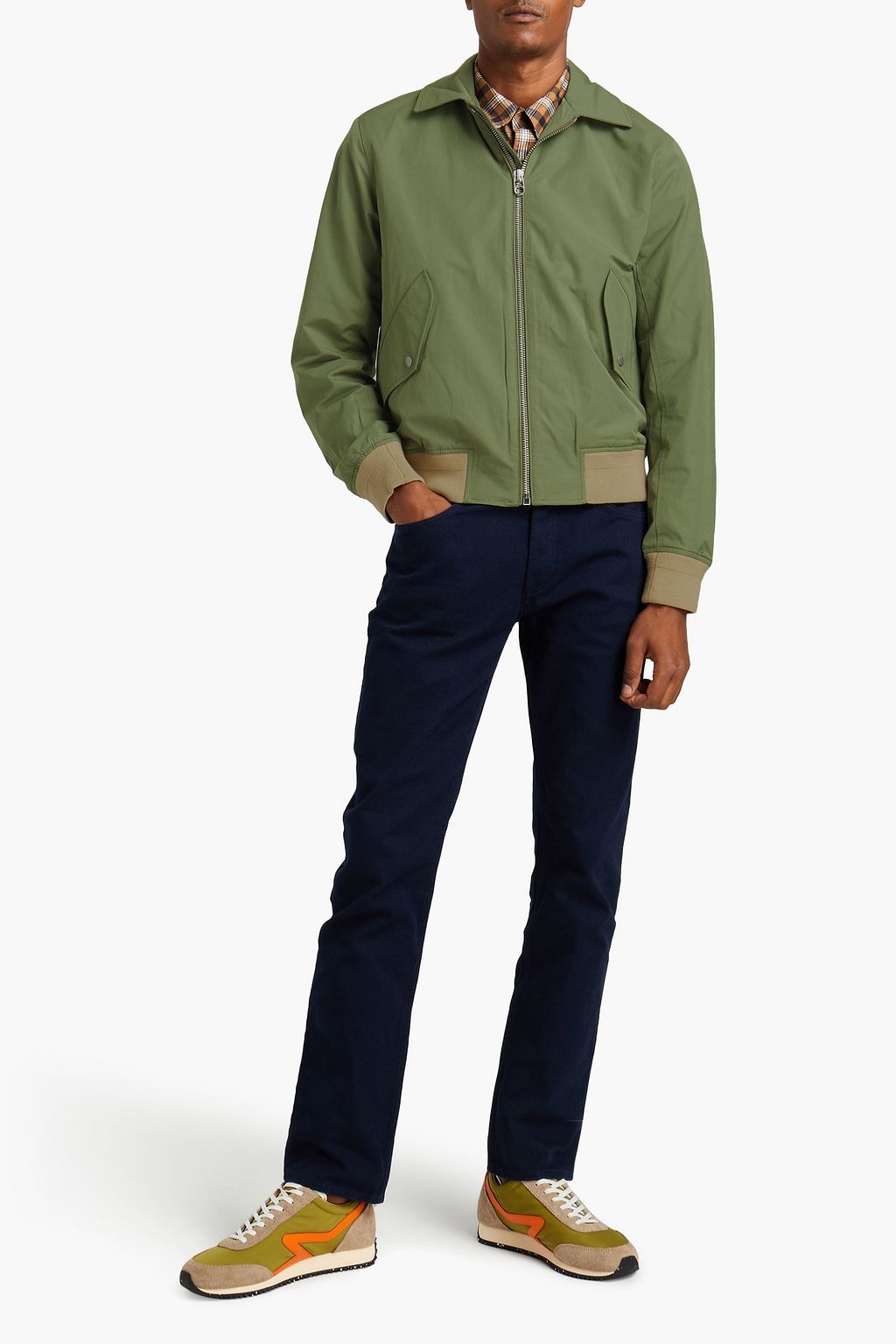 RAG & BONE Harrier woven bomber jacket
