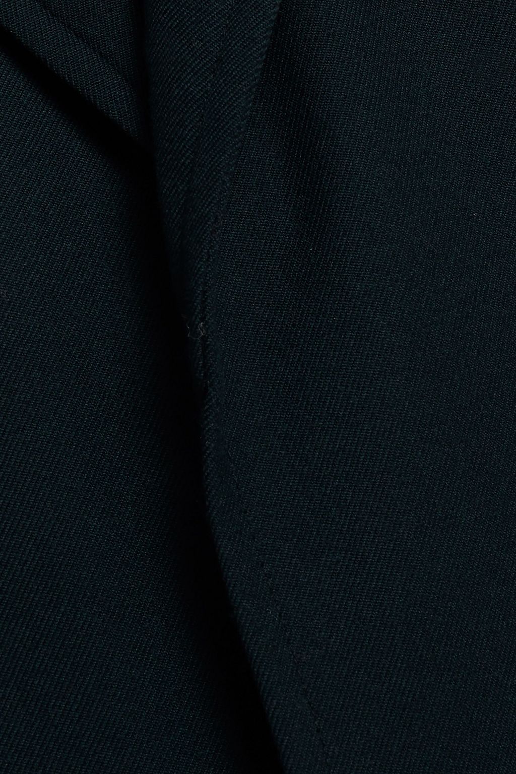MAISON MARGIELA Mantel aus Wollfilz mit Samtbesatz