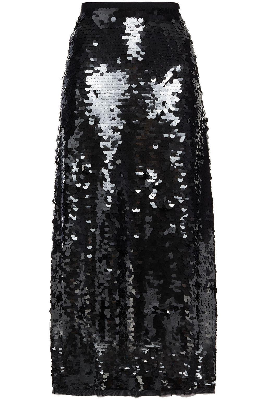 TORY BURCH Sequined mesh midi skirt | THE OUTNET