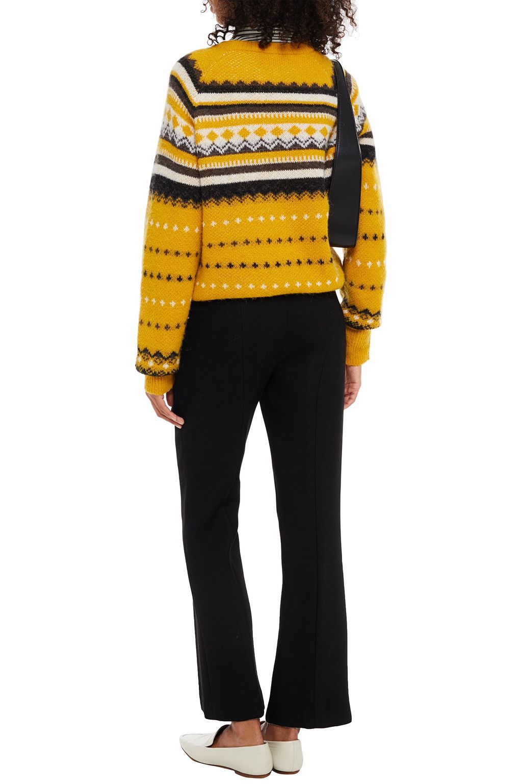 TORY BURCH Twill bootcut pants