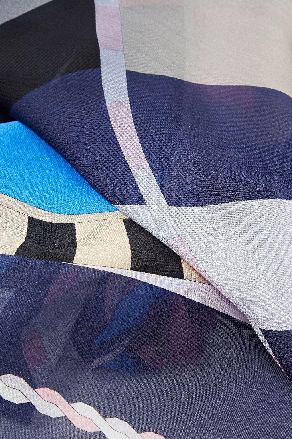 PUCCI Printed silk-chiffon scarf