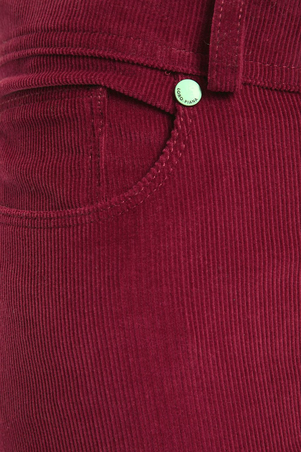 LORO PIANA Mathias cotton-blend corduroy slim-leg pants
