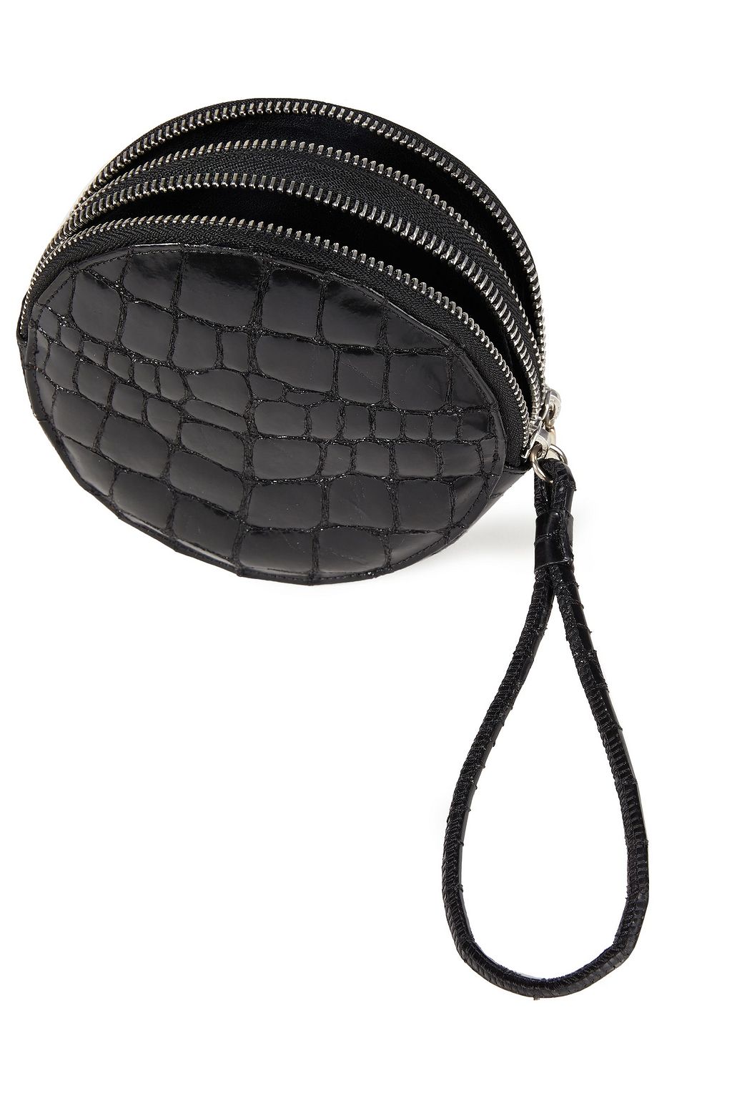 MM6 MAISON MARGIELA Faux croc-effect leather pouch