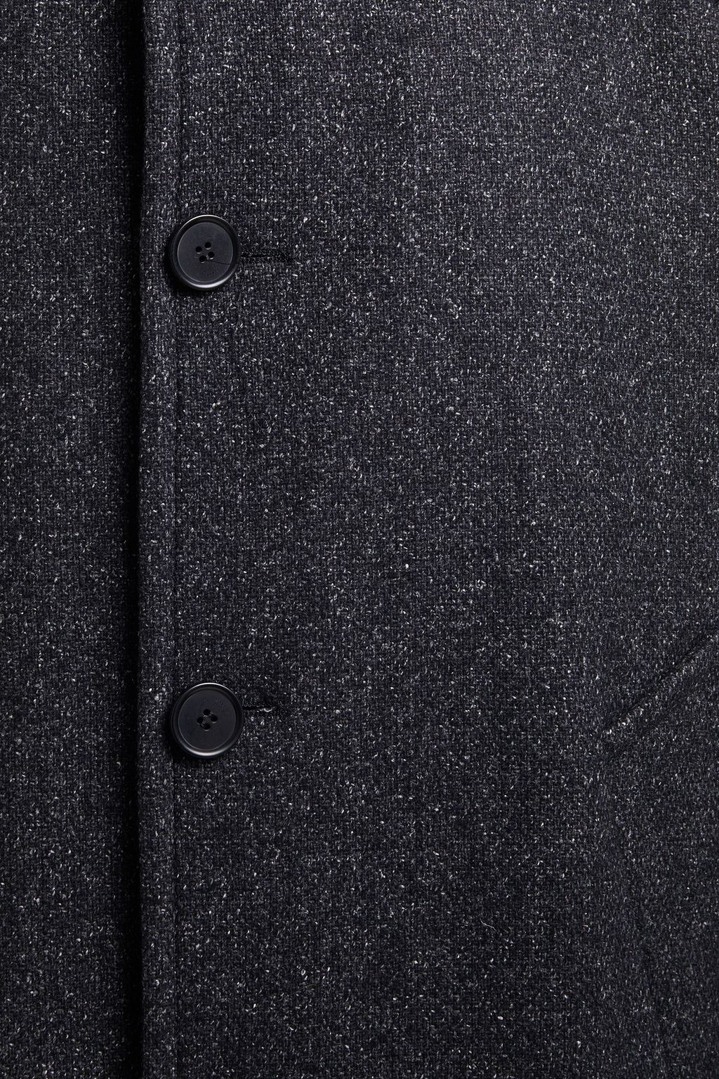 SANDRO Wool-blend overcoat