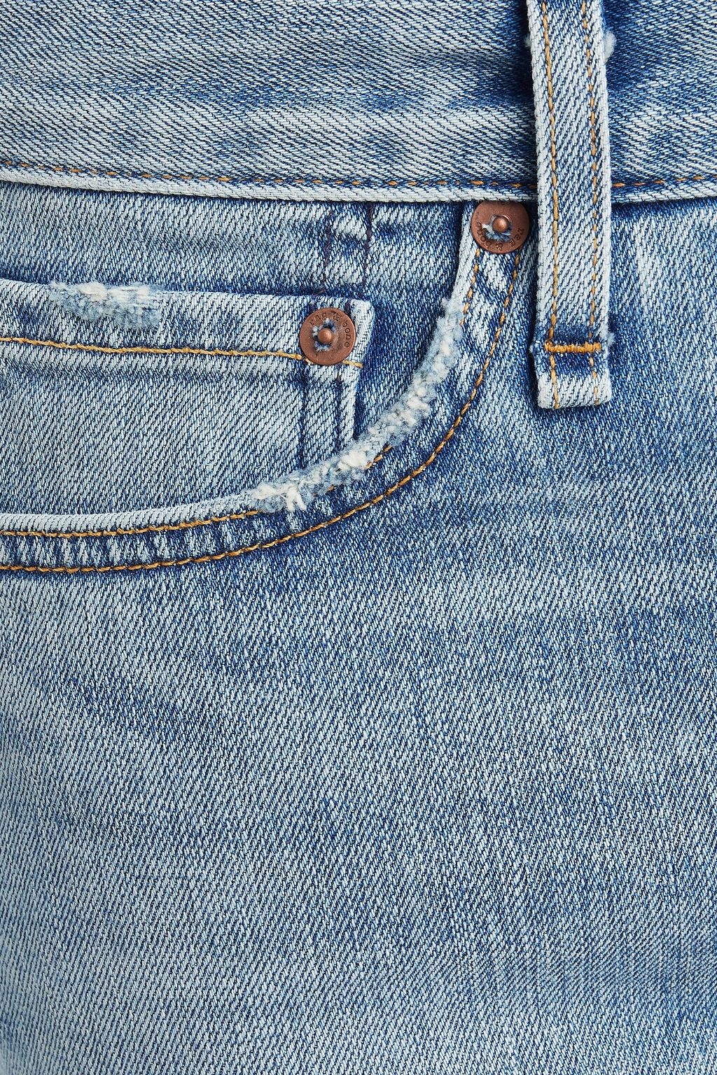 RAG & BONE Slim-fit faded denim jeans