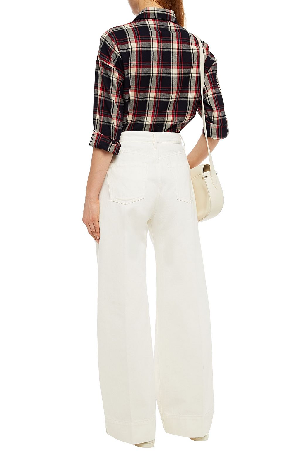 FRAME High-rise wide-leg jeans