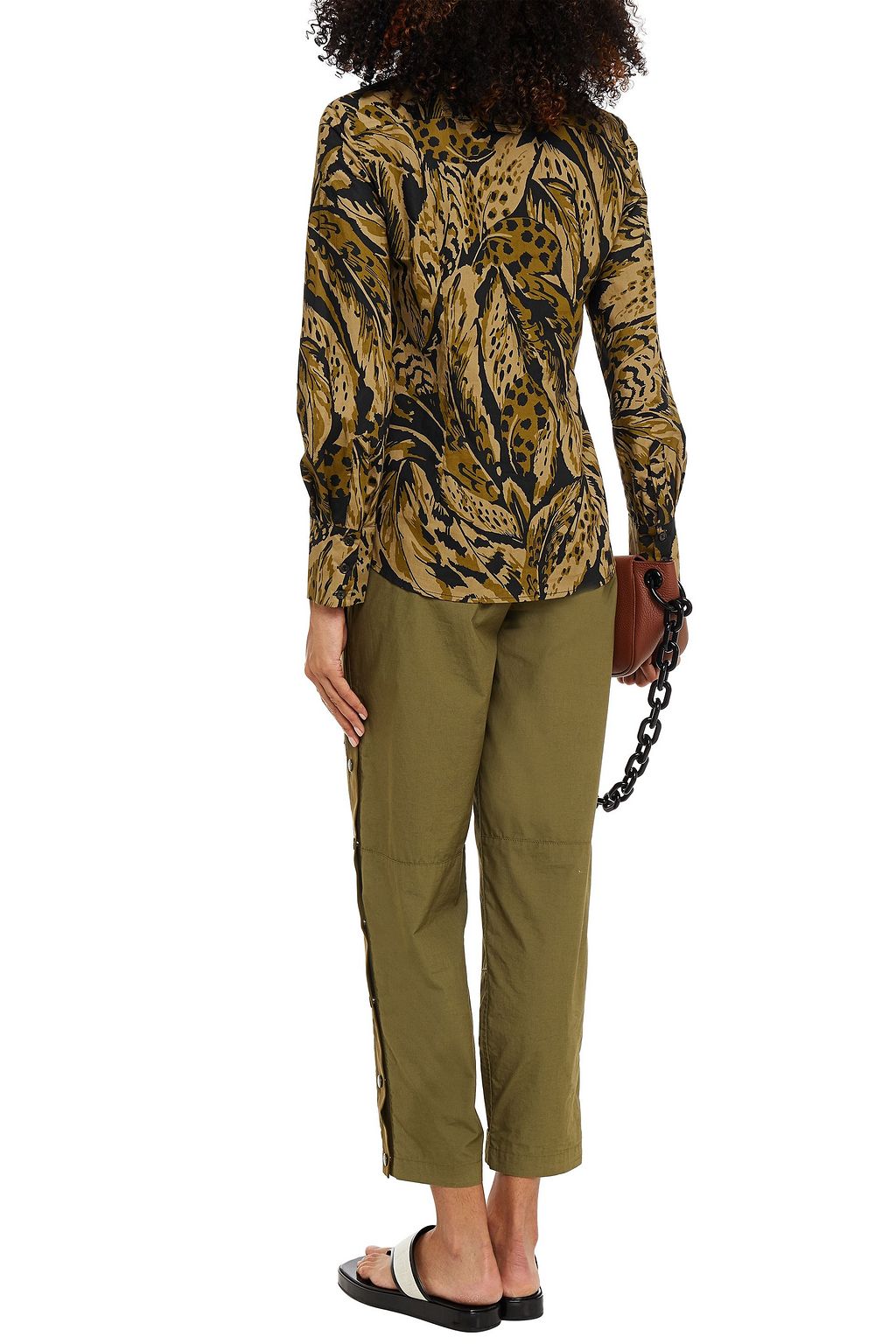 BAUM UND PFERDGARTEN Myrah printed organic cotton-poplin shirt