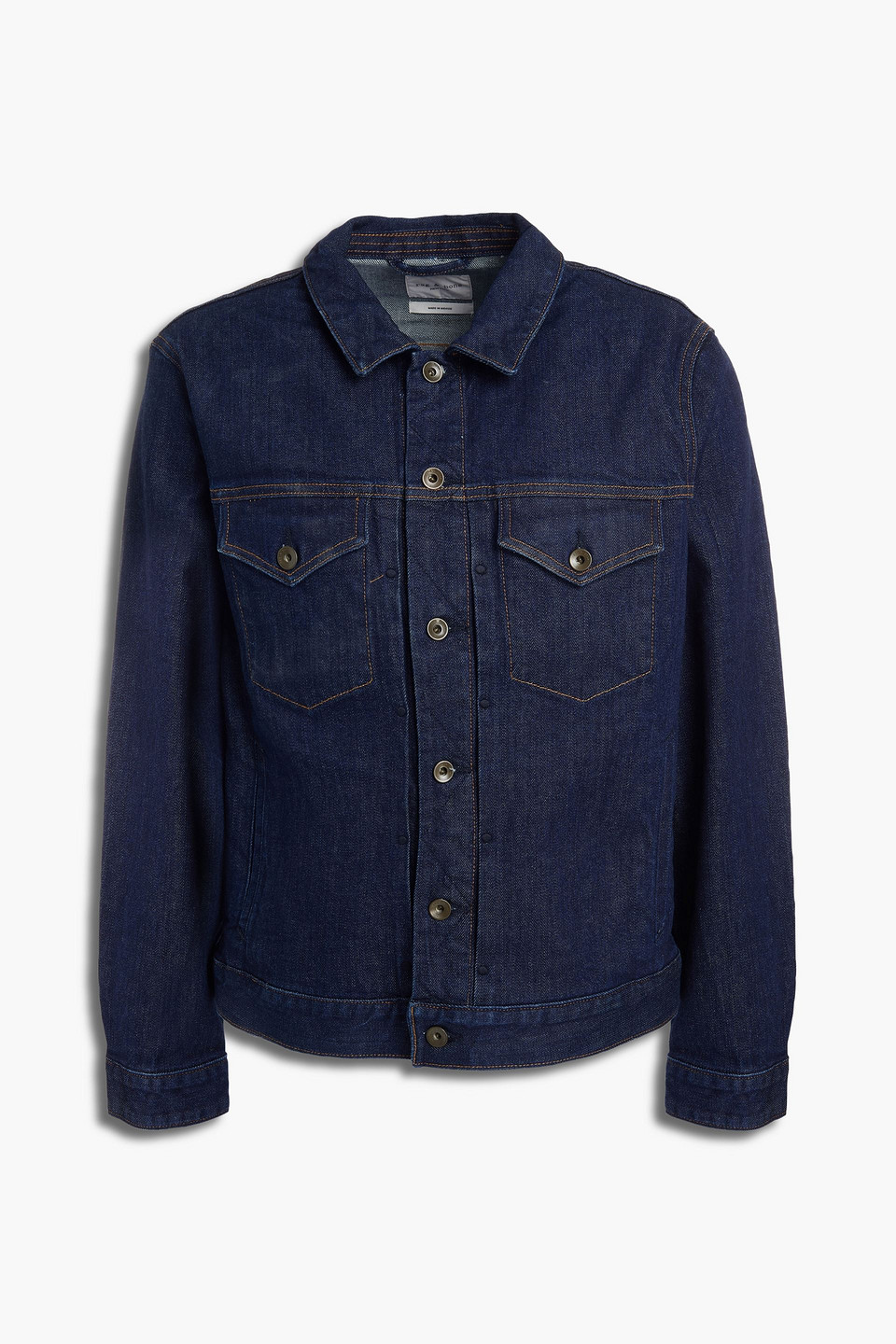 rag & bone - definitive denim jacket - blue - m