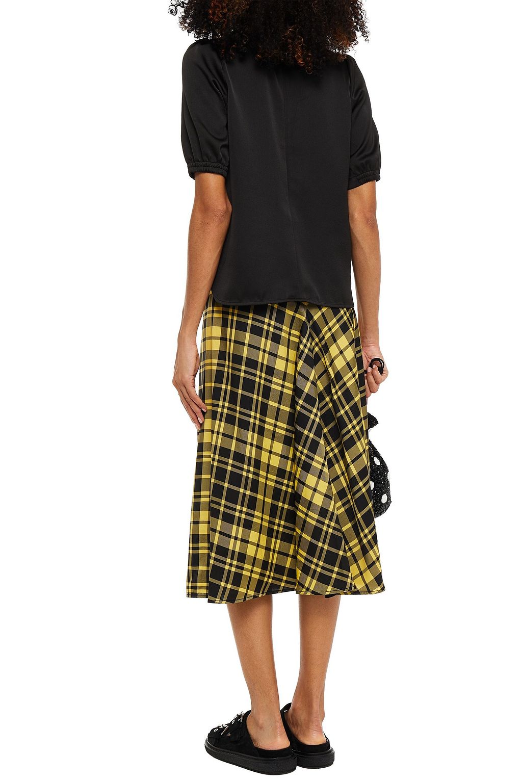 BAUM UND PFERDGARTEN Macarea pleated cady top