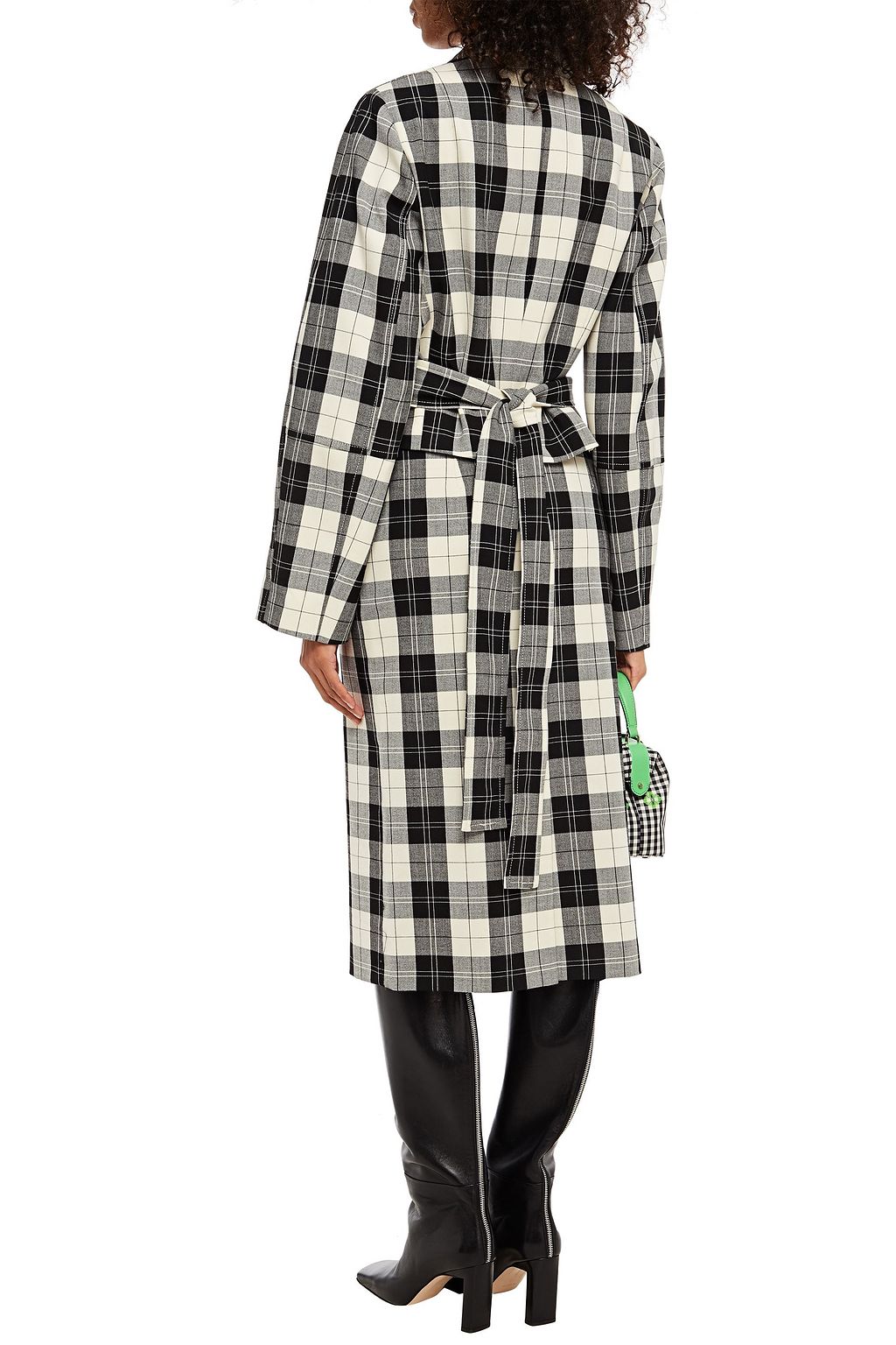 BAUM UND PFERDGARTEN Blayn checked woven blazer