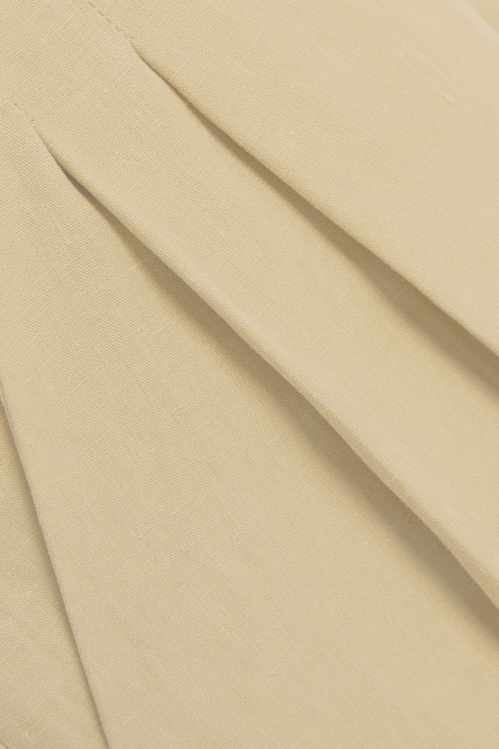 LE KASHA Abadan pleated linen culottes