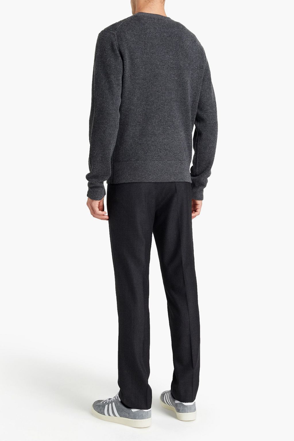 RAG & BONE Finch ribbed wool and cashmere-blend sweater