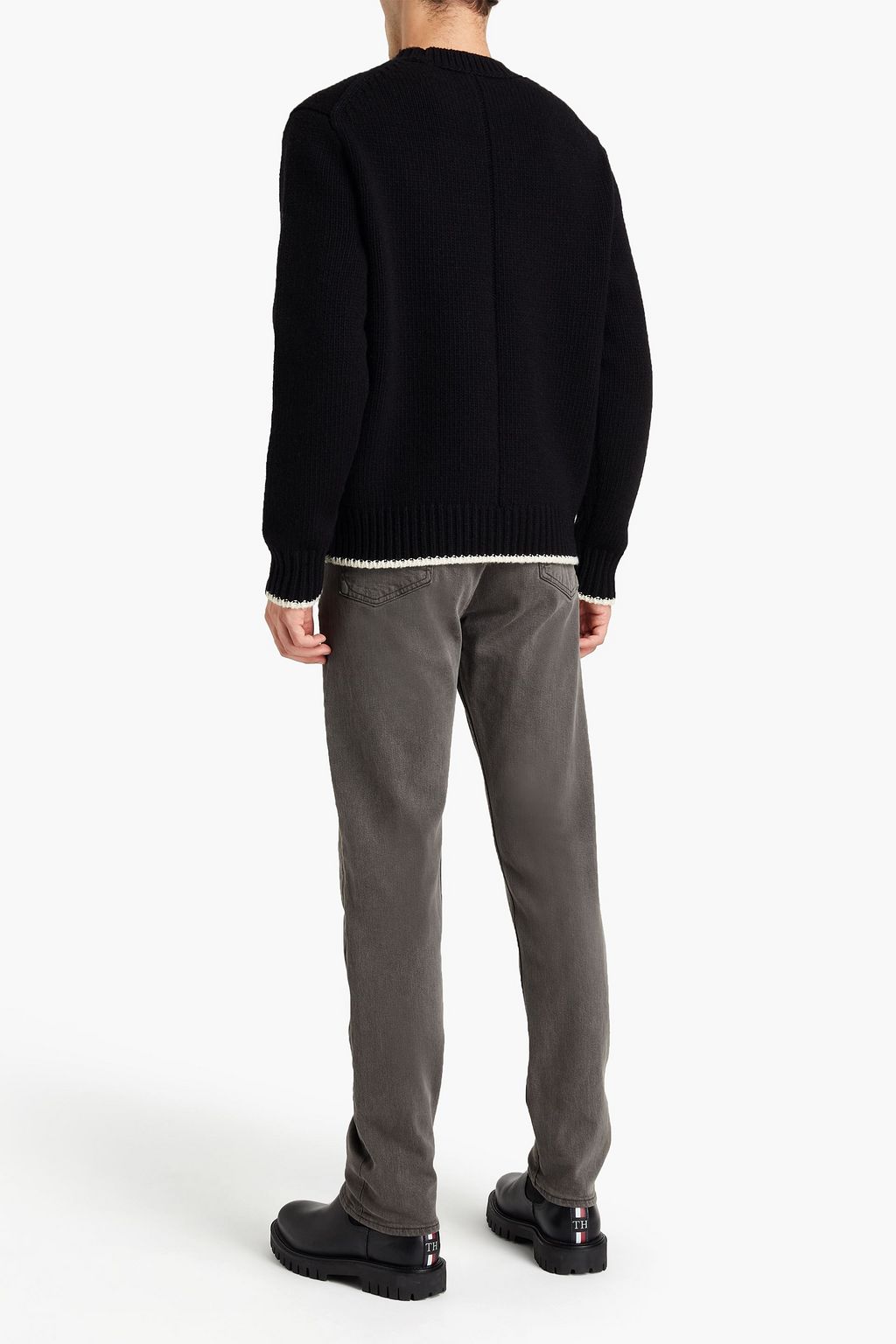 RAG & BONE Leo jacquard-knit wool sweater