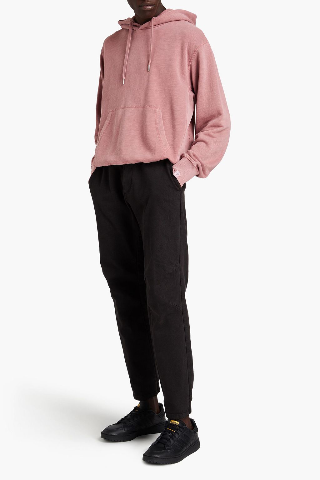 RAG & BONE Damon French cotton-terry hoodie