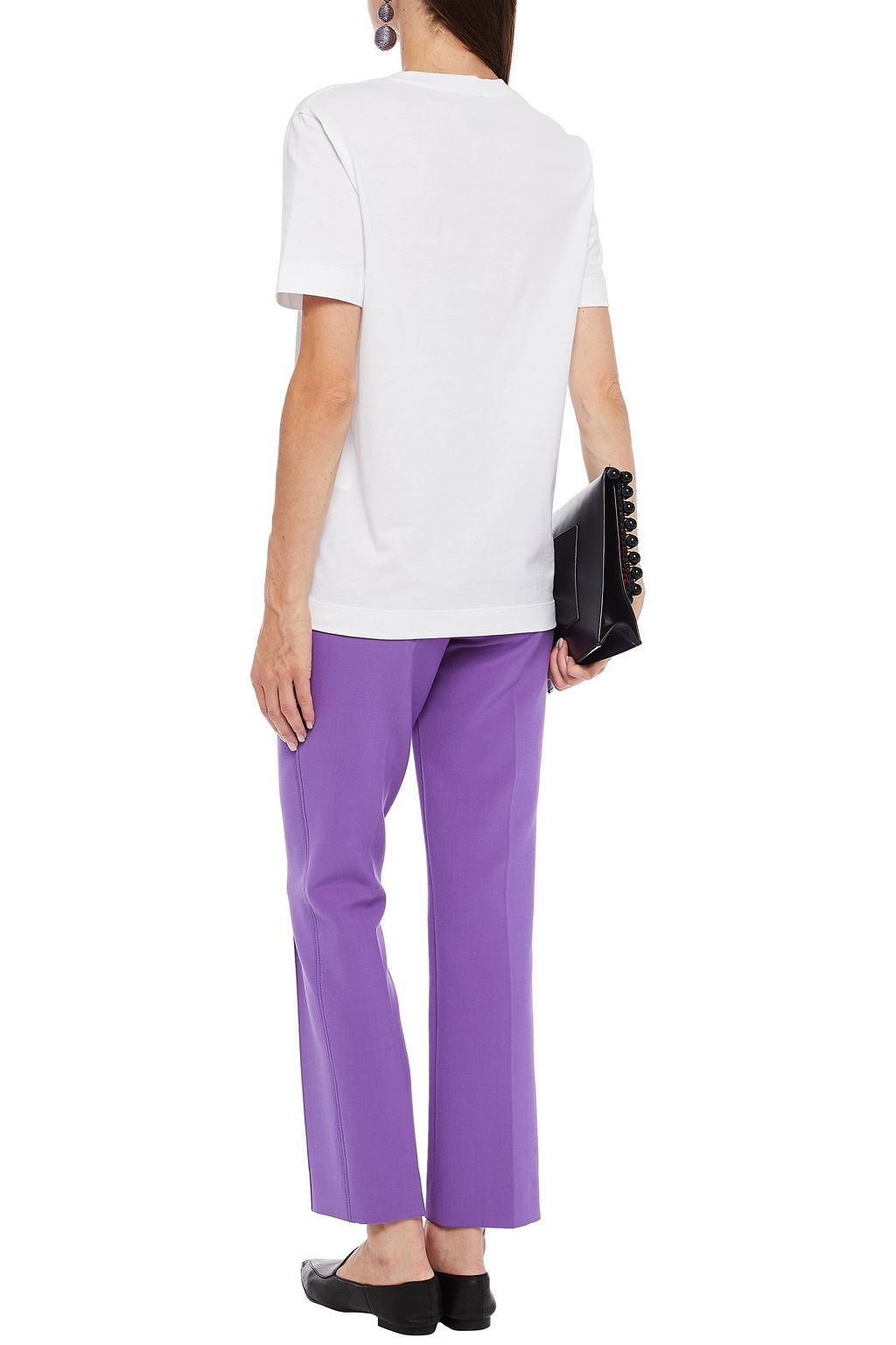 KOCHÉ X PUCCI Printed cotton-jersey T-shirt