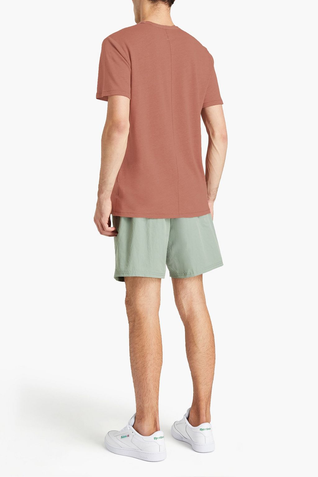 RAG & BONE Linen and cotton-blend jersey T-shirt