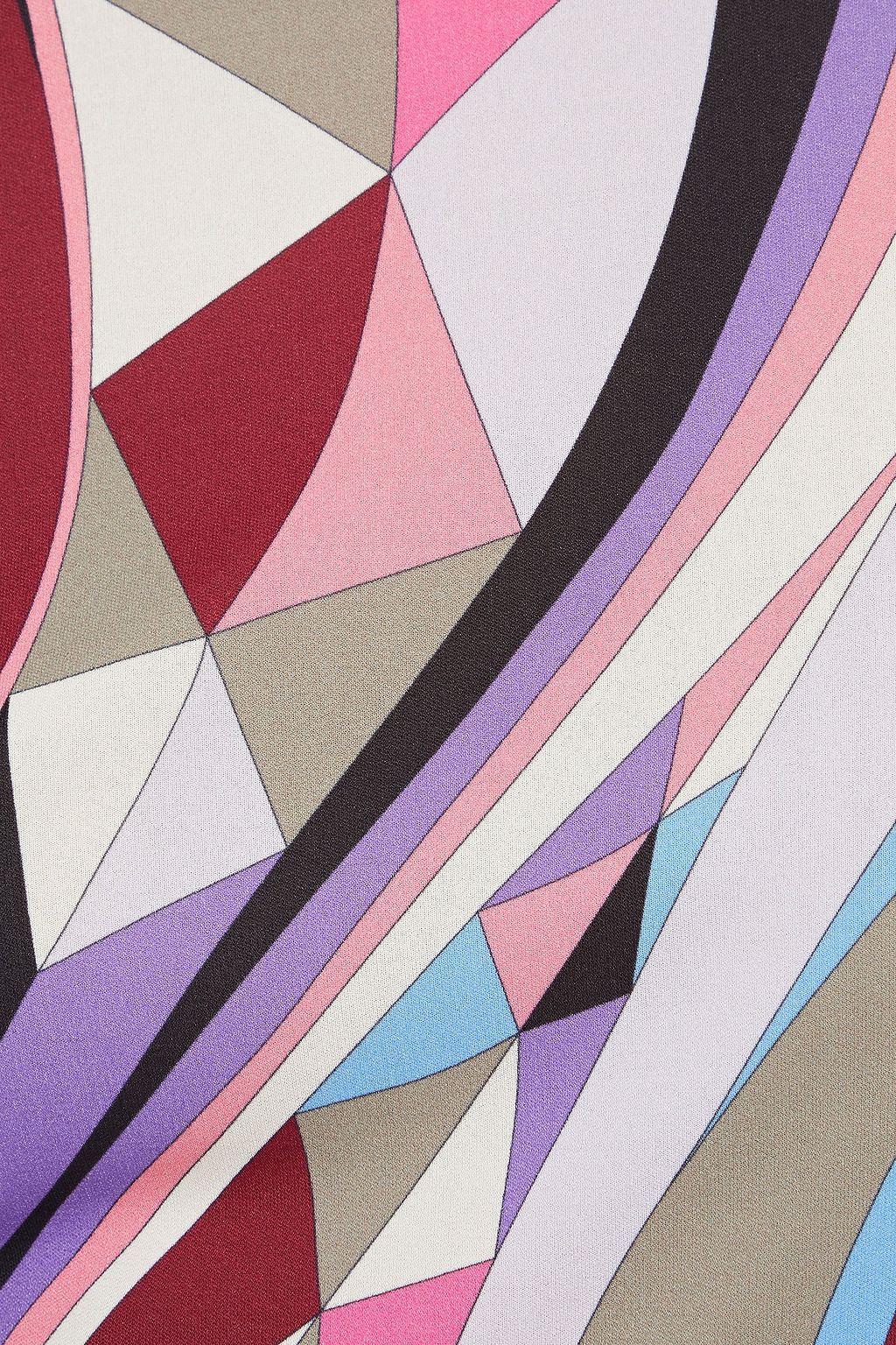 PUCCI Printed jersey top