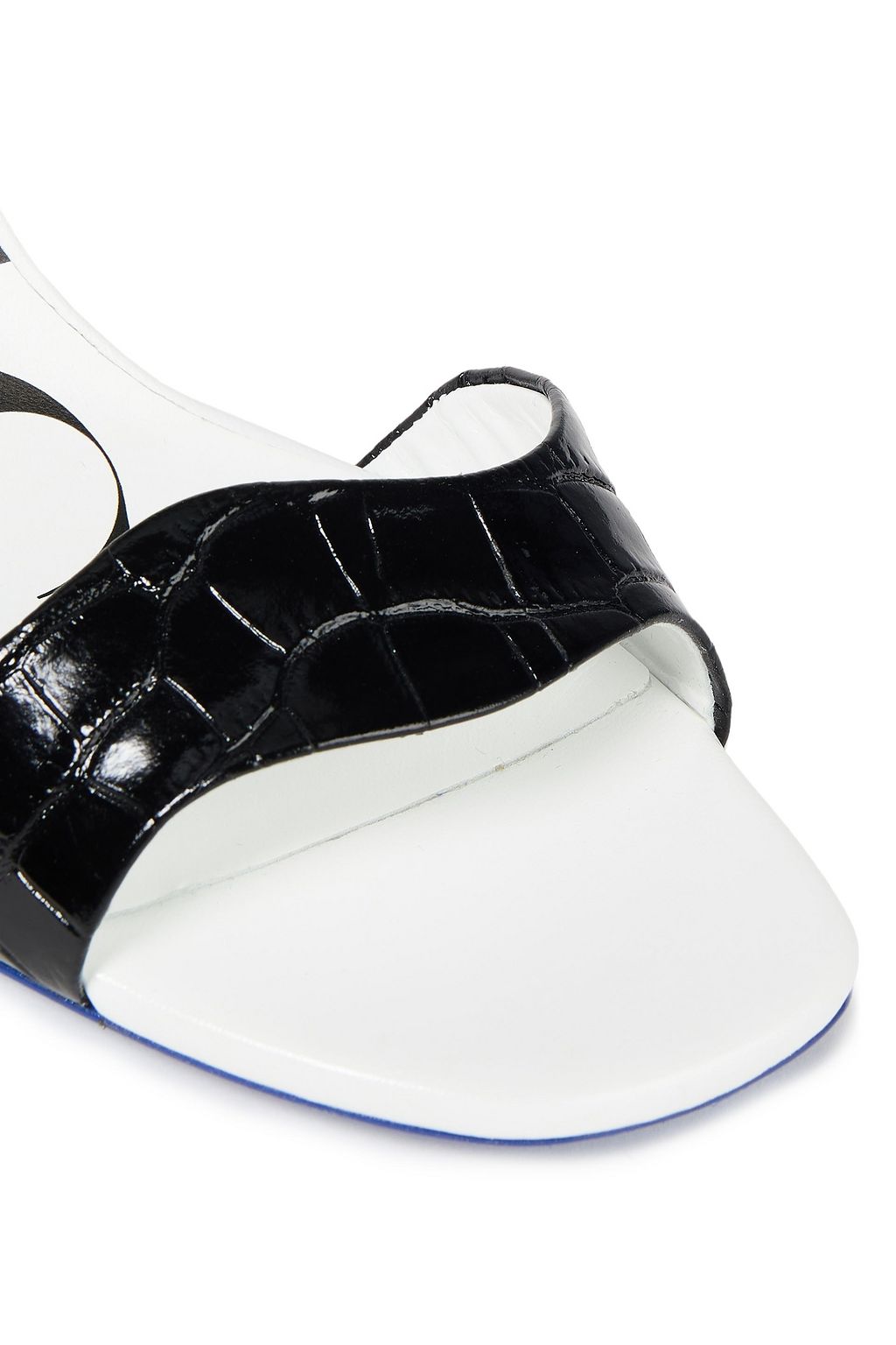 KOCHÉ X PUCCI Croc-effect leather sandals