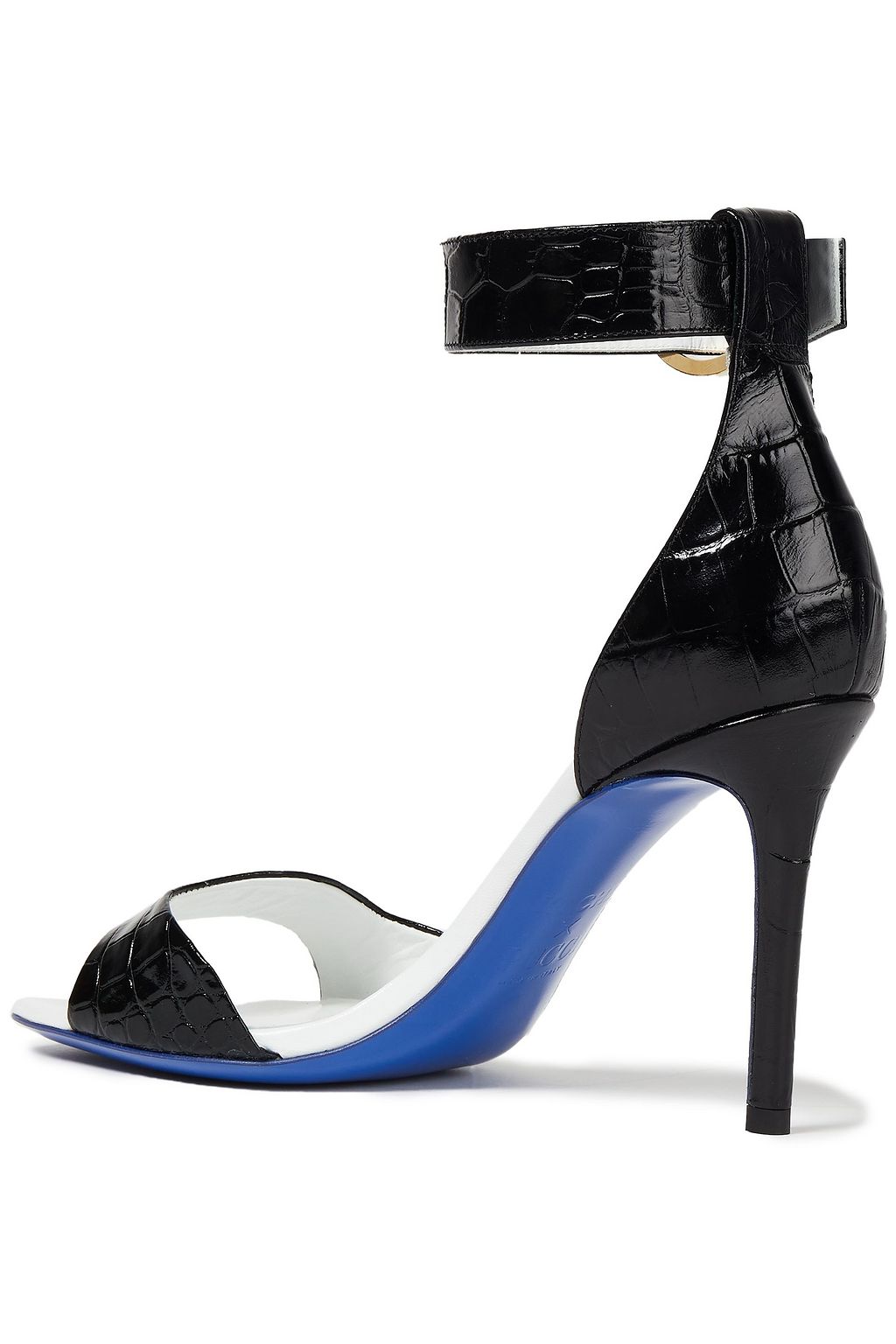 KOCHÉ X PUCCI Croc-effect leather sandals