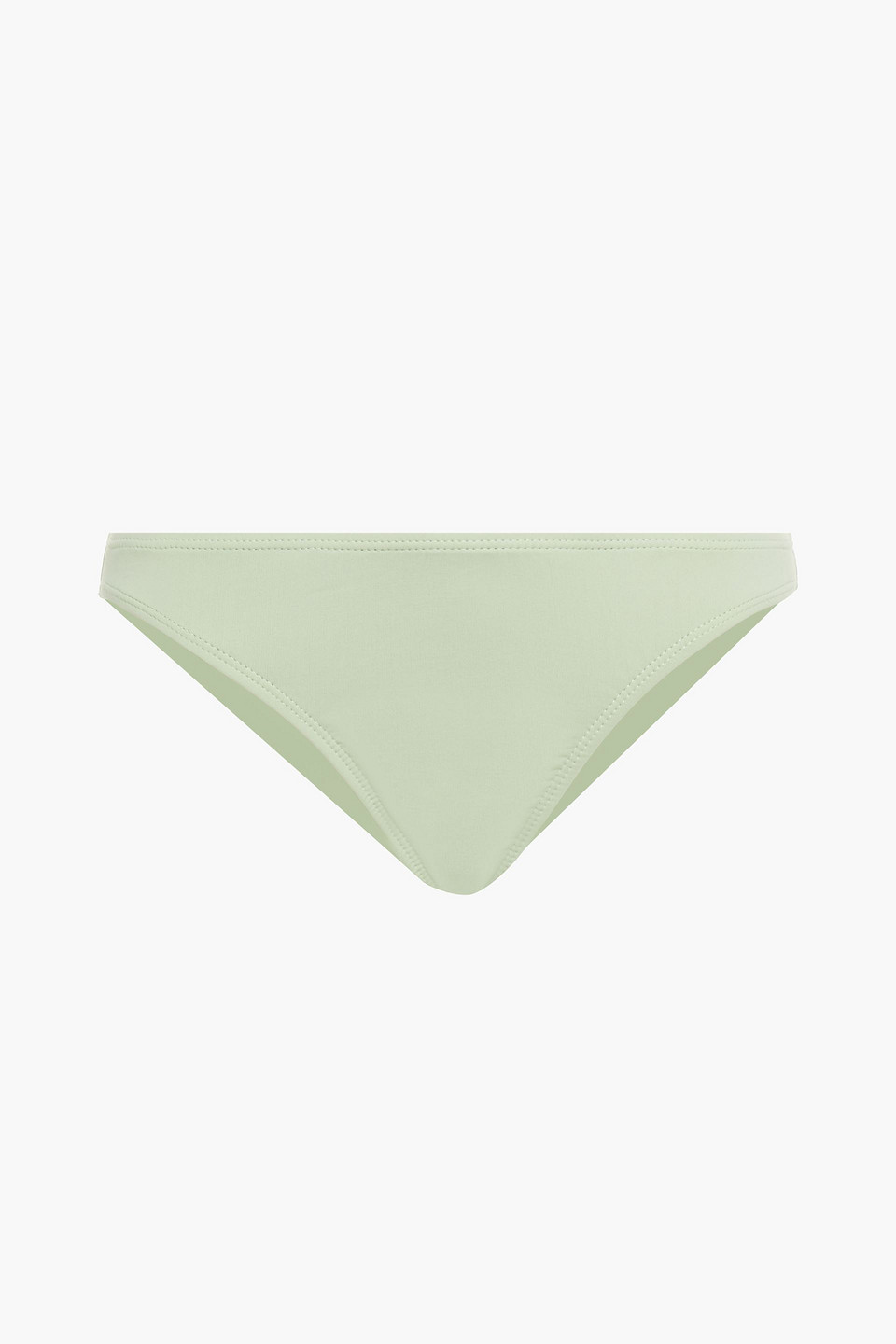 Onia Ashley Low-rise Bikini Briefs In Mint