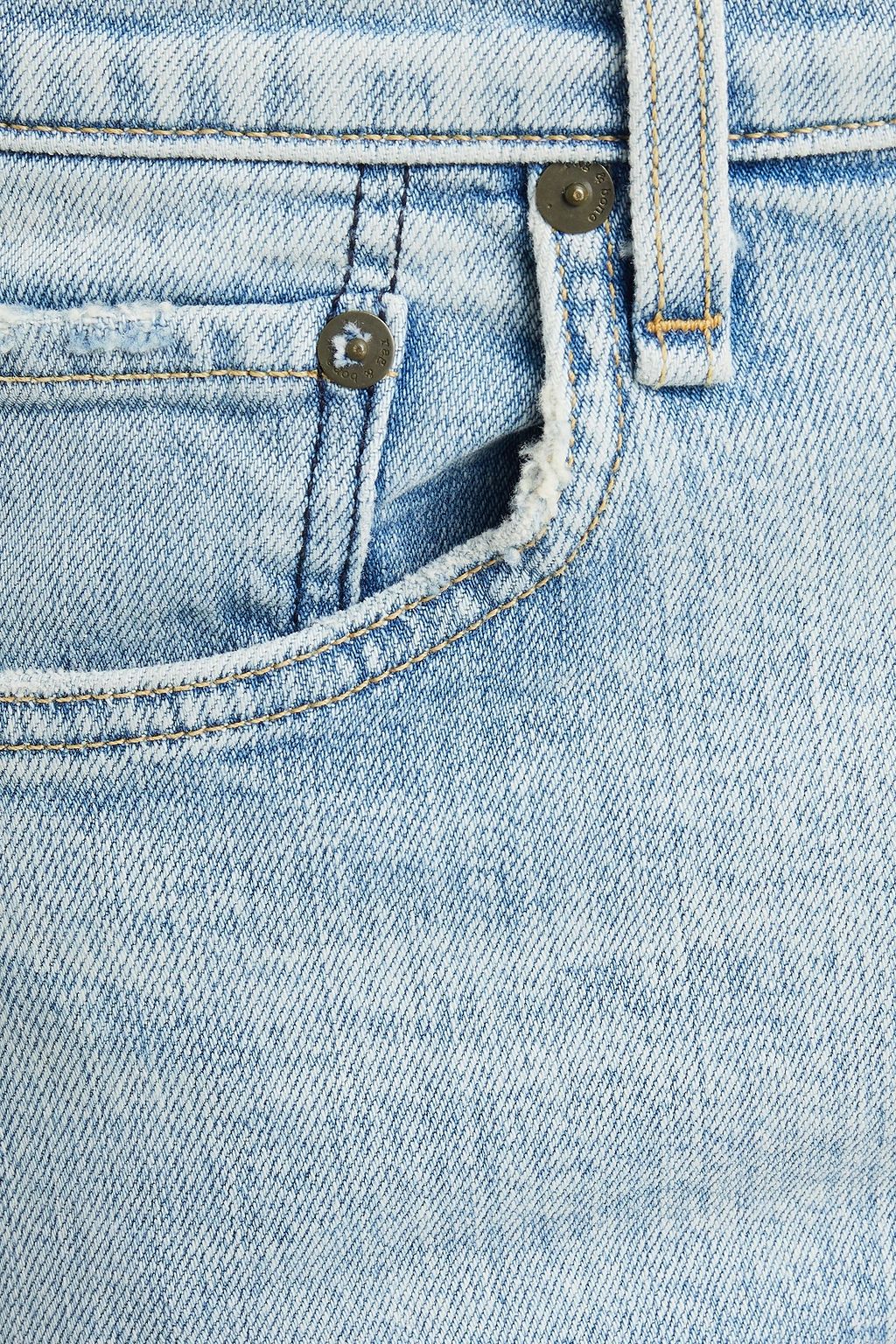 RAG & BONE Skinny-fit distressed denim jeans