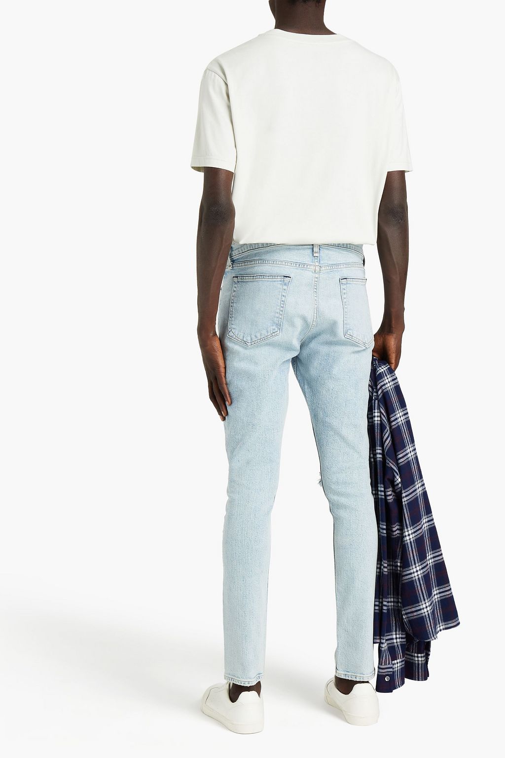 RAG & BONE Skinny-fit distressed denim jeans