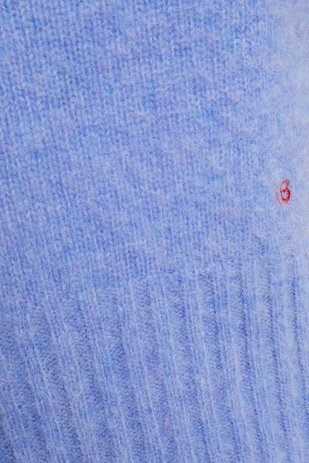 VICTORIA BECKHAM Brushed-wool turtleneck sweater