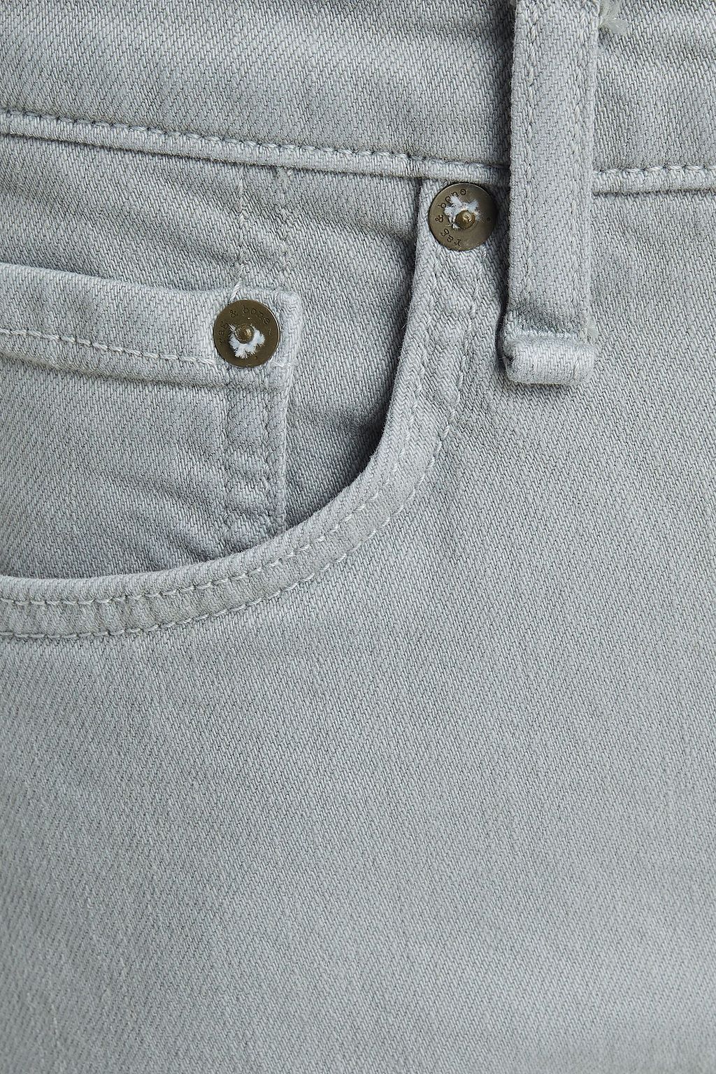 RAG & BONE Slim-fit organic denim jeans