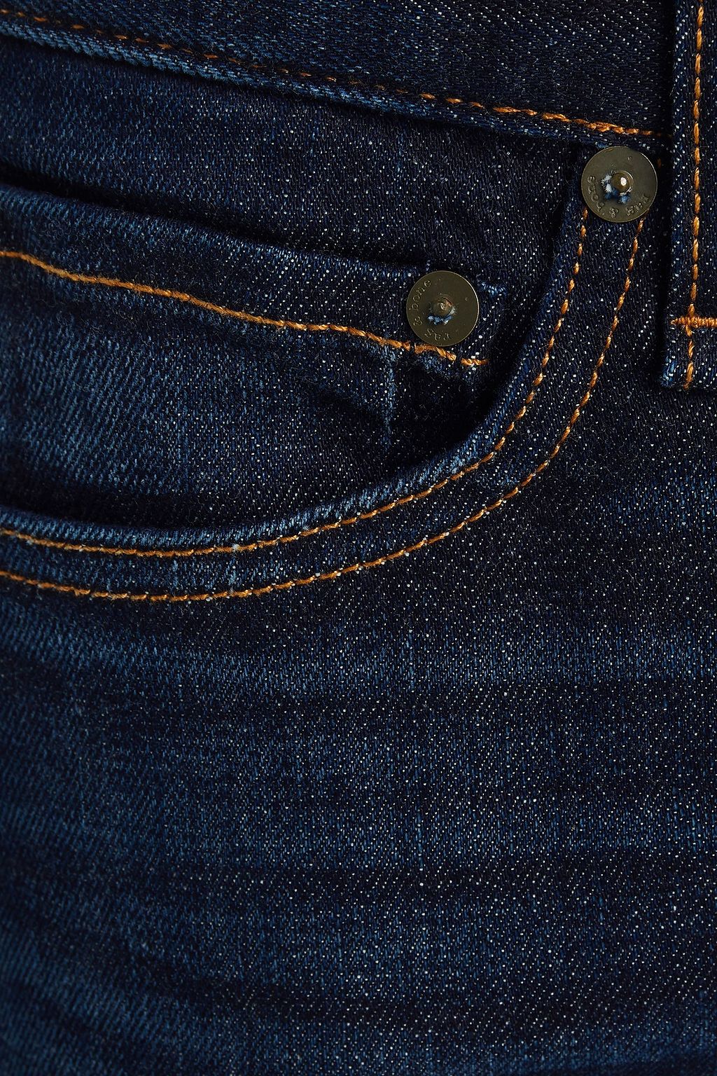RAG & BONE Slim-fit whiskered denim jeans