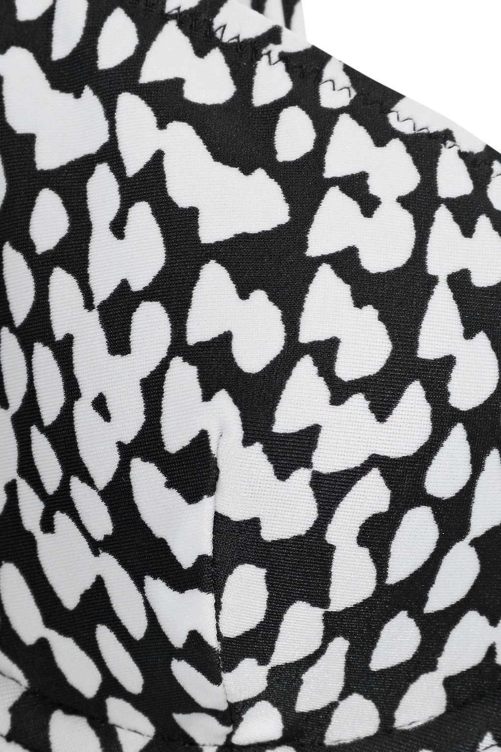 SOLID & STRIPED The Eva bedrucktes Bikini-Oberteil mit Bügel