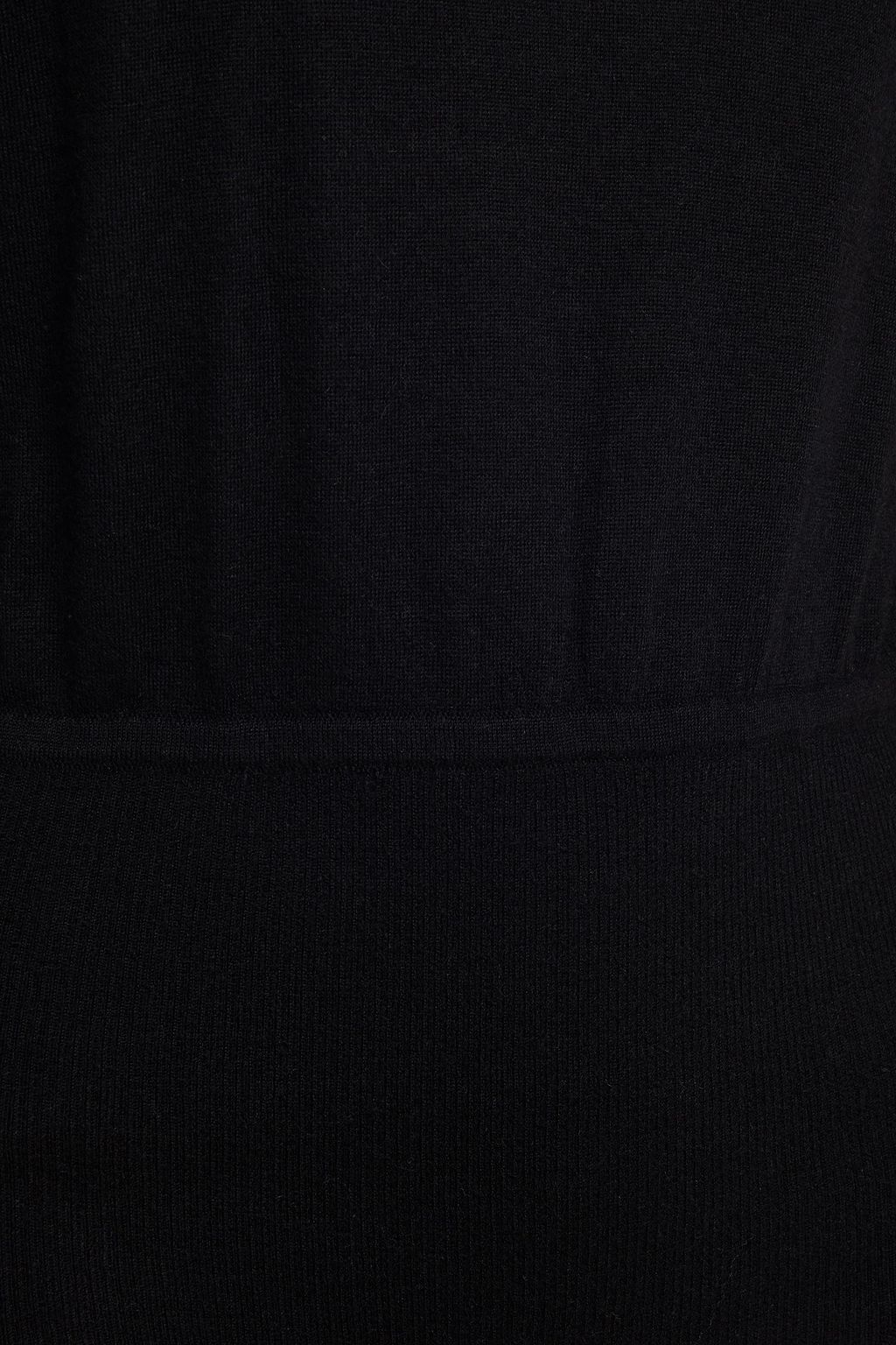 LE KASHA Open-back ribbed cashmere bodysuit