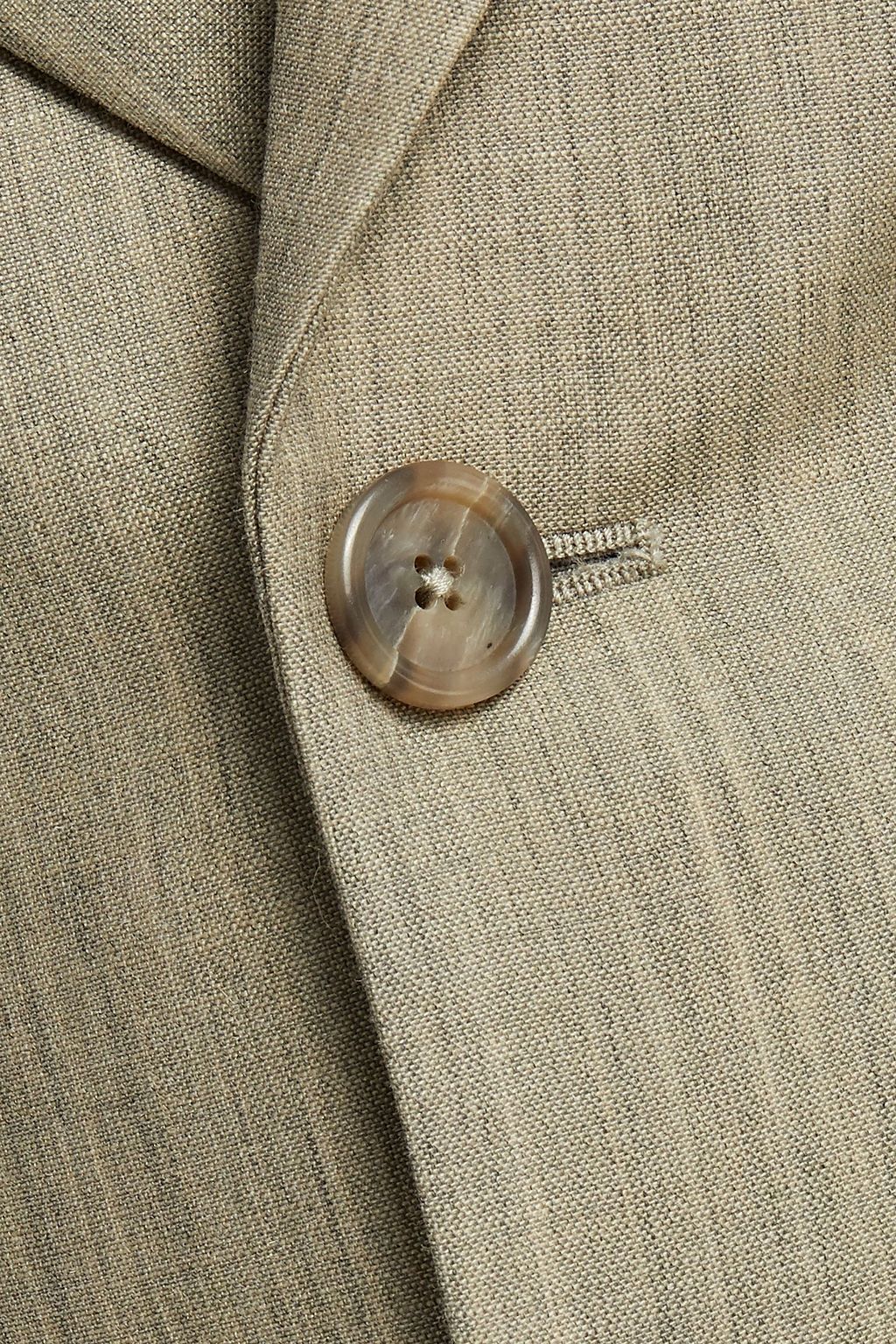 MAISON MARGIELA Cotton gabardine-paneled mohair and wool-blend blazer