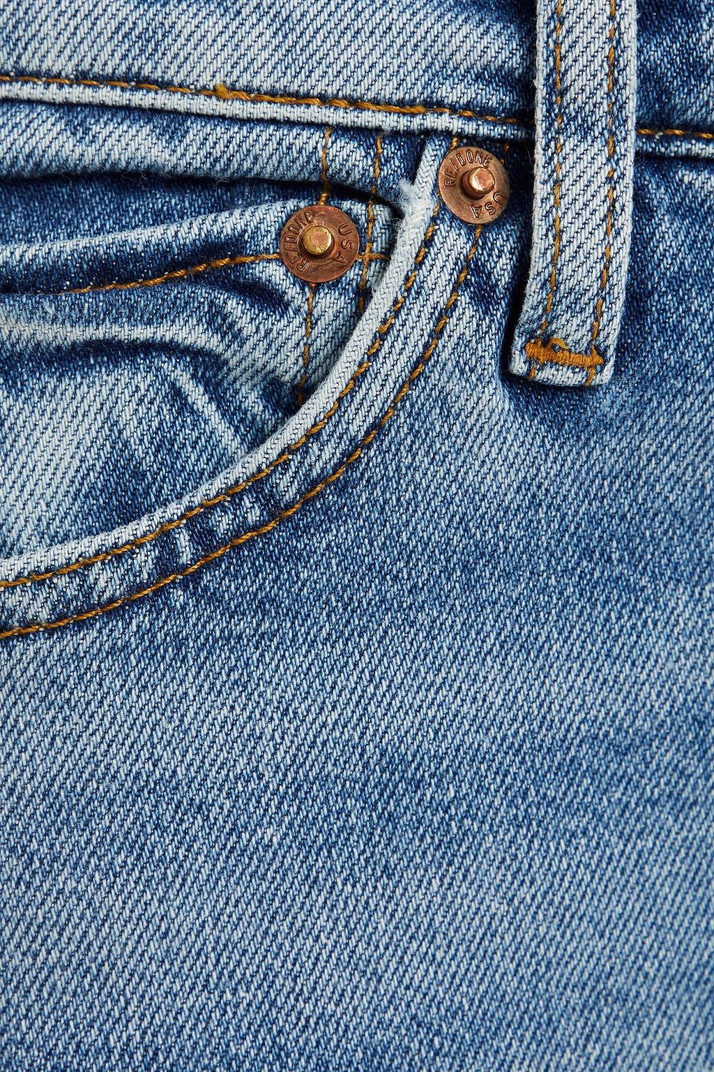 RE/DONE 80s high-rise slim-leg jeans