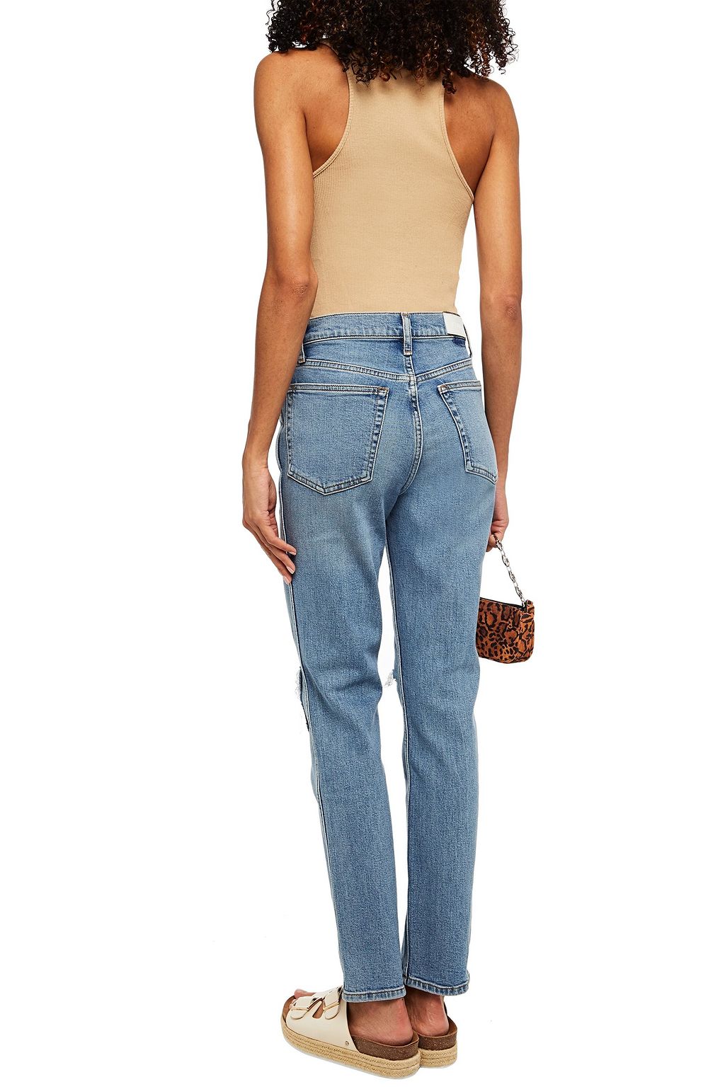 RE/DONE 80s high-rise slim-leg jeans