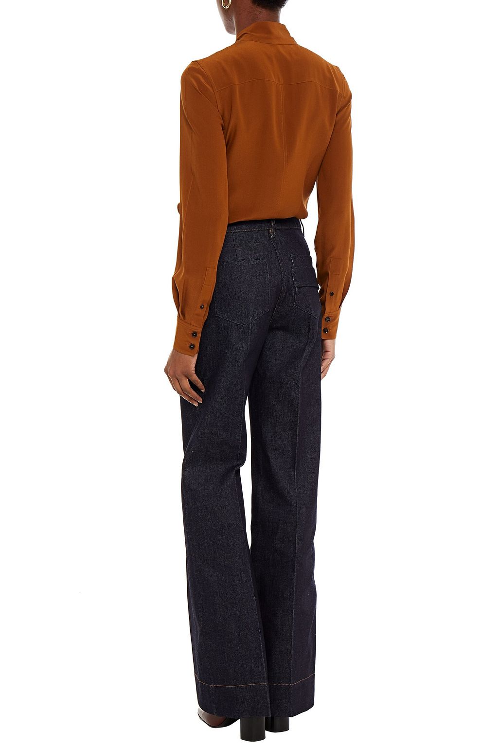 VICTORIA BECKHAM Silk crepe de chine blouse
