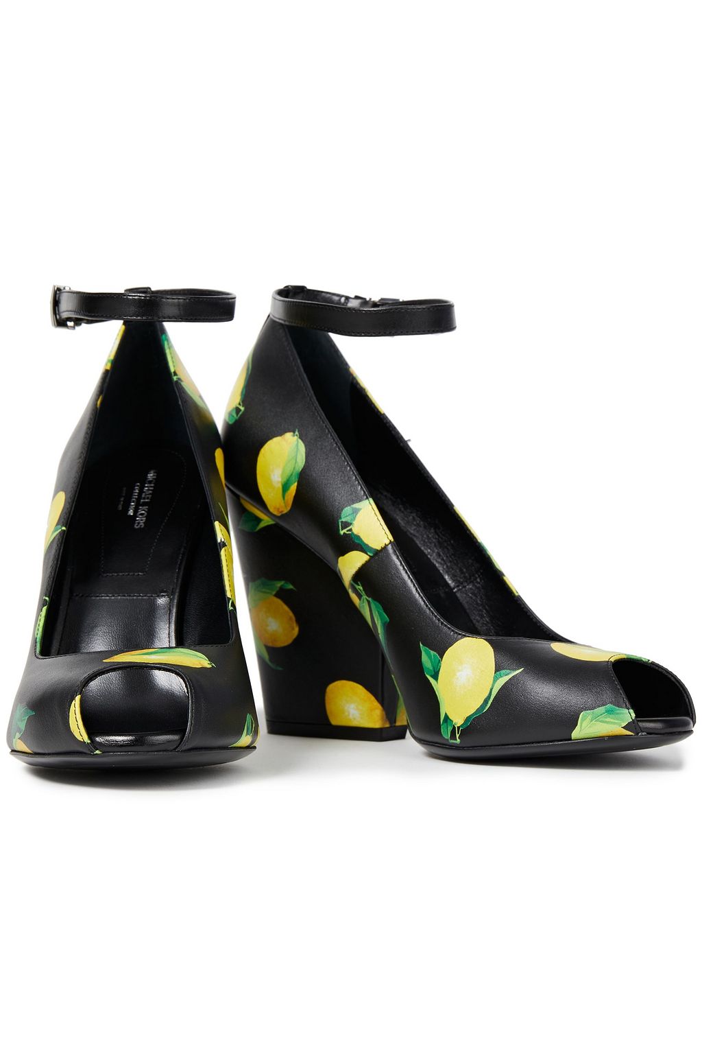 MICHAEL KORS COLLECTION Printed leather pumps