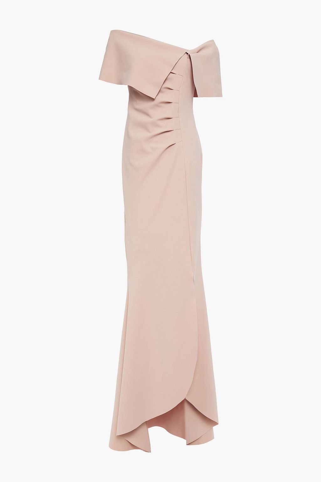 bell sleeve ball gown