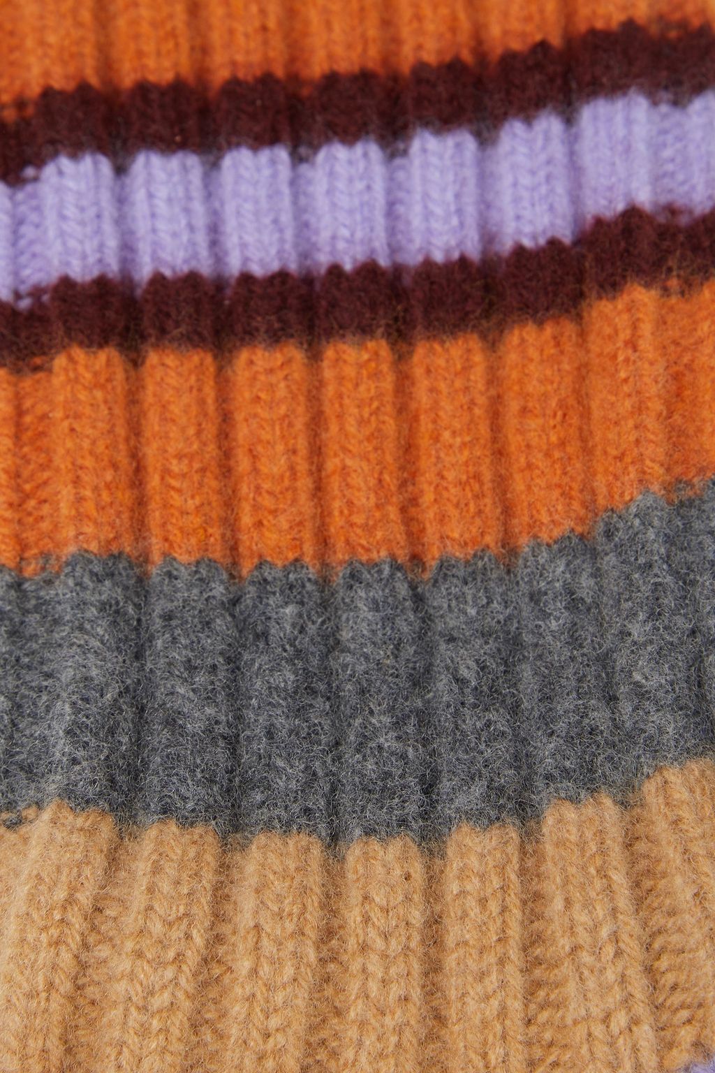 &DAUGHTER Striped ribbed wool socks