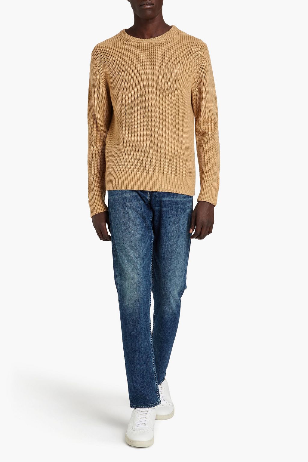 RAG & BONE Slim-fit whiskered denim jeans