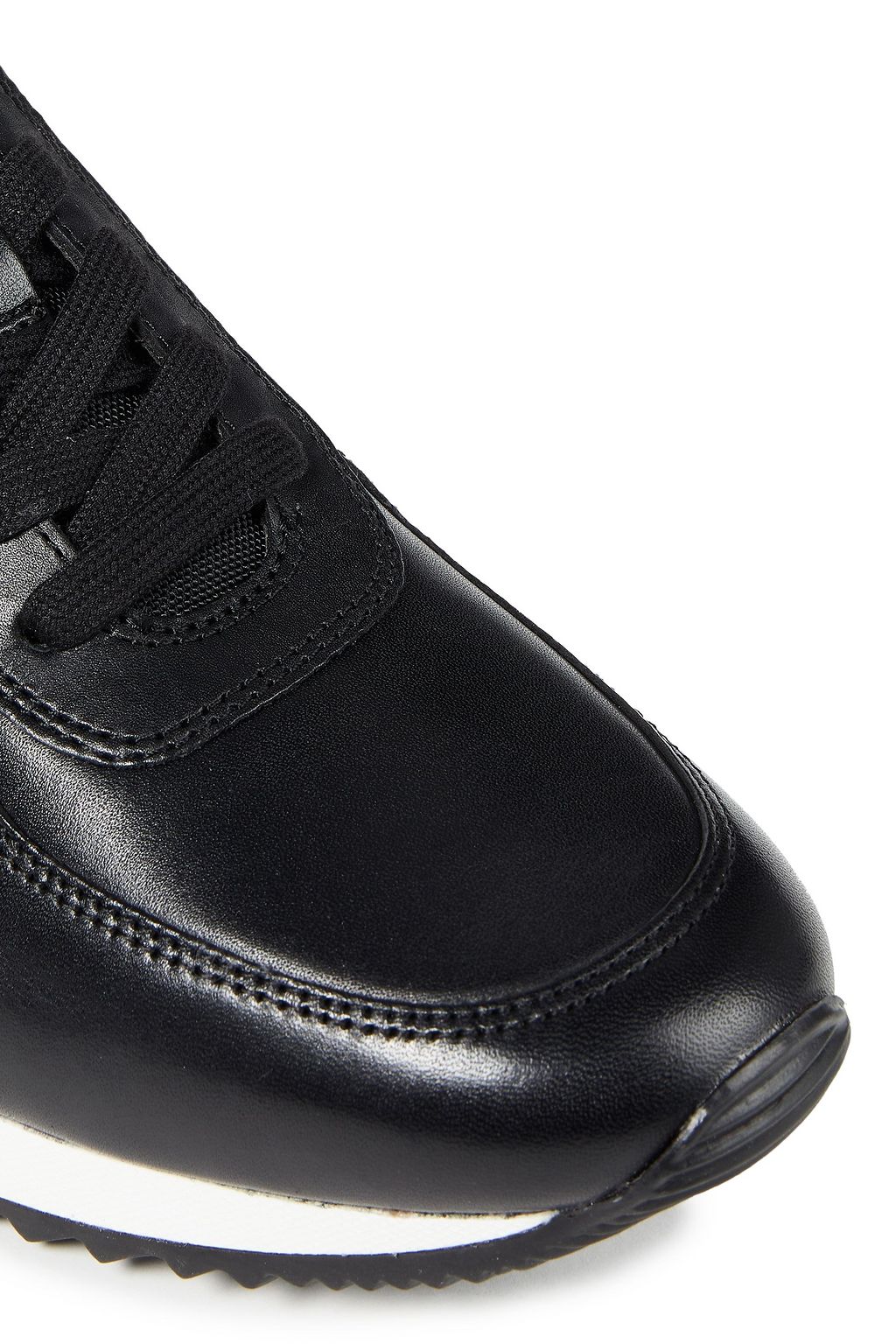 MICHAEL MICHAEL KORS Logo-embossed leather sneakers