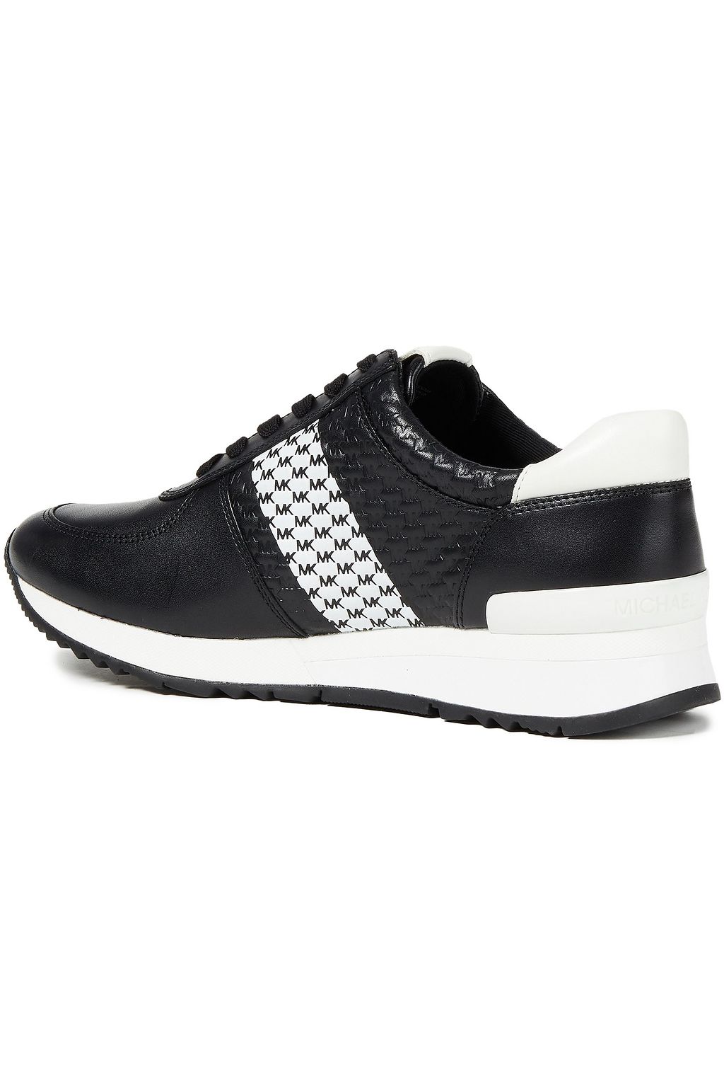 MICHAEL MICHAEL KORS Logo-embossed leather sneakers