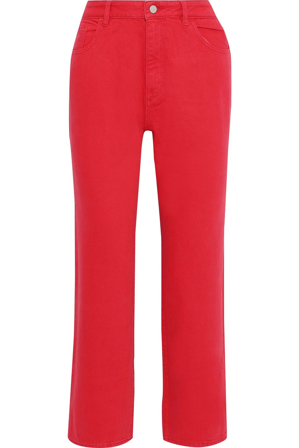 red jeans straight leg