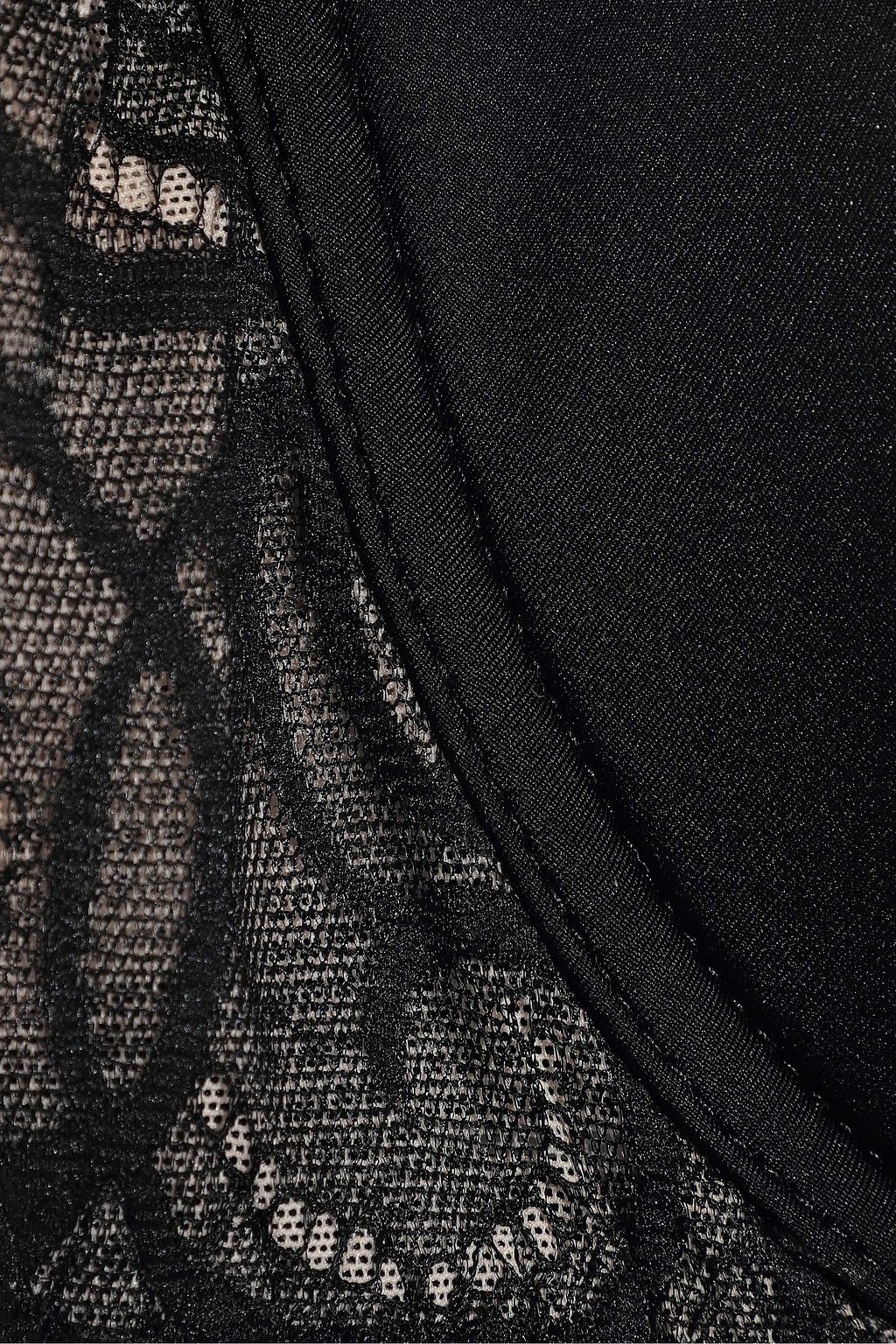 COSABELLA Evolved Leavers lace-paneled stretch-jersey underwired bra