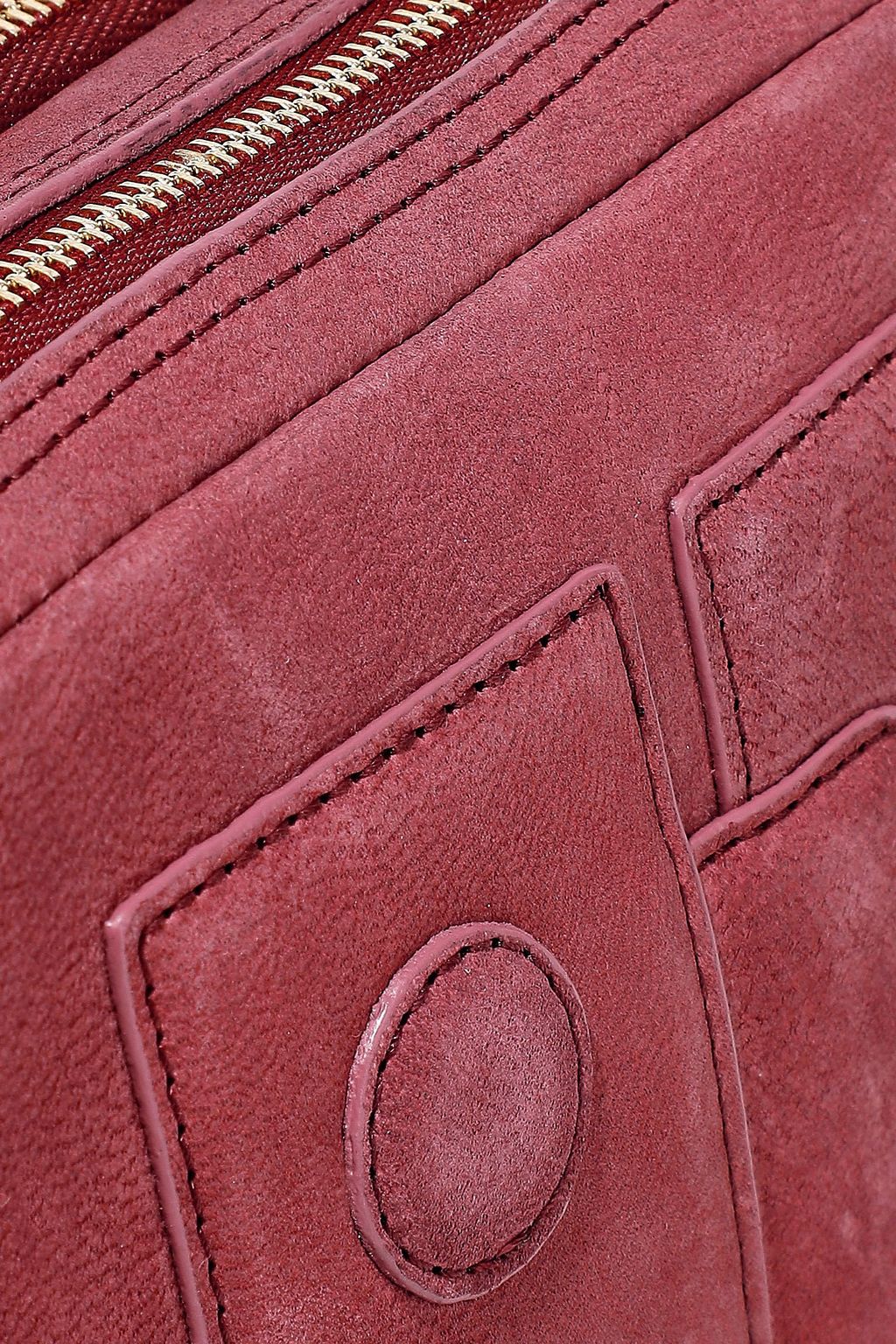 JÉRÔME DREYFUSS Embellished suede shoulder bag