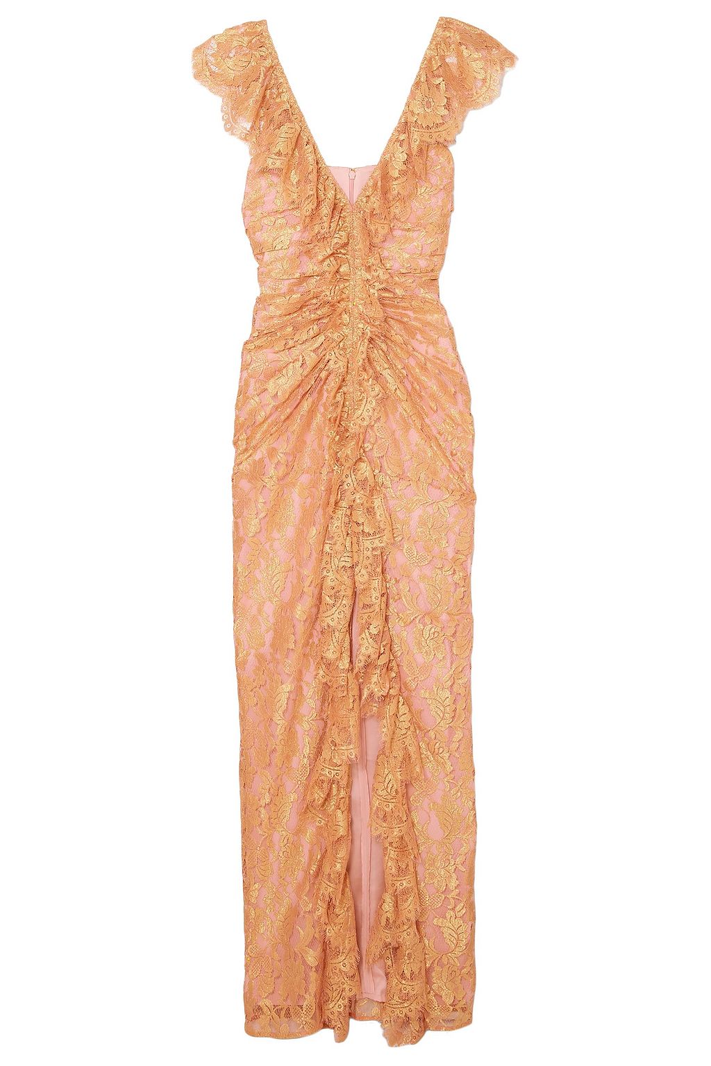 alice mccall rose gold dress