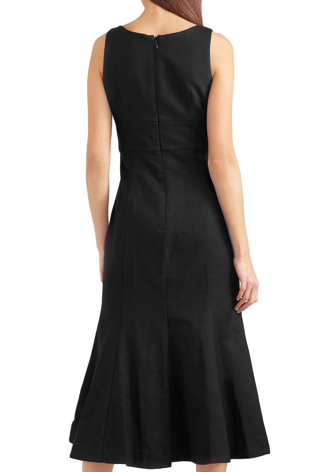 ALICE McCALL Rainbow City embroidered textured-cotton midi dress