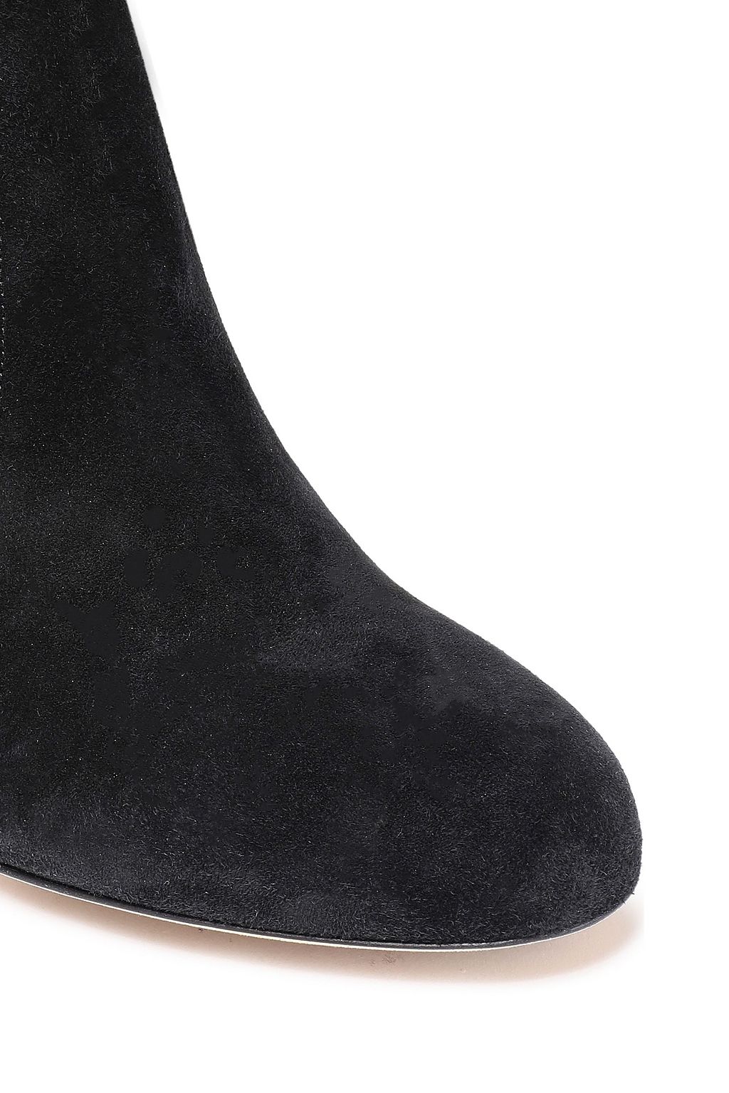 JIMMY CHOO Marie lace-up stretch-suede thigh boots
