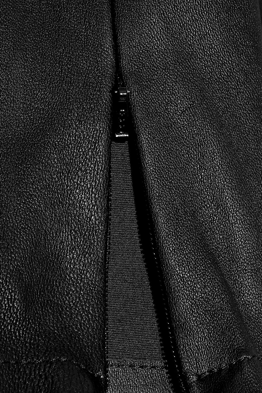 IRIS & INK Stretch-leather leggings